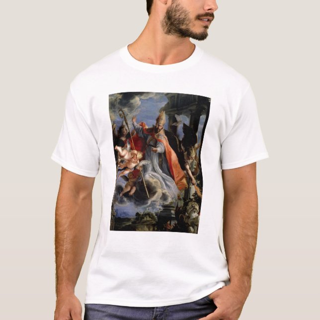 The Triumph of St. Augustine  1664 T-Shirt (Front)