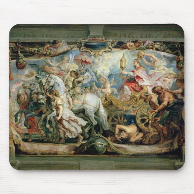 The Triumph of the Church Mouse Mat (Front)