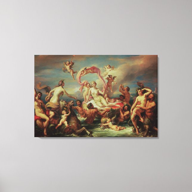 The Triumph of Venus Canvas Print (Front)