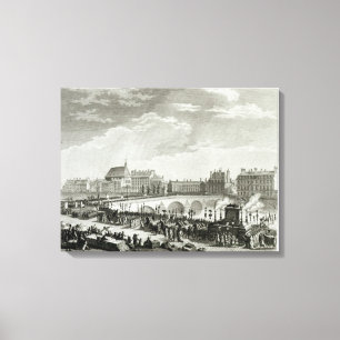The Triumph of Voltaire Canvas Print