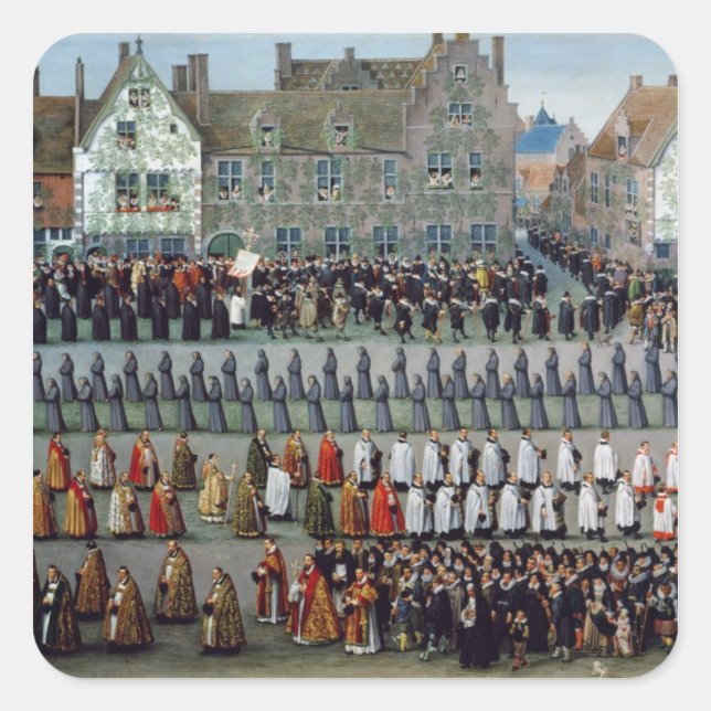 The Triumph Square Sticker (Front)