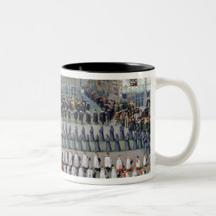 The Triumph Two-Tone Coffee Mug