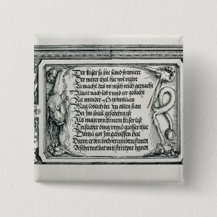 The Triumphal Arch 15 Cm Square Badge