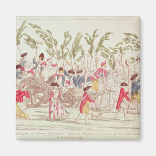 The Triumphant Parisian Army Returning Magnet