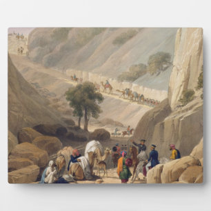 The Troops Emerging from the Narrow Part of the De Plaque