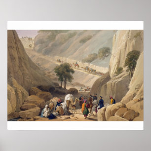 The Troops Emerging from the Narrow Part of the De Poster