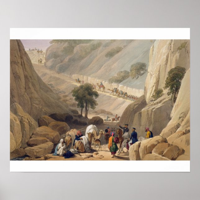 The Troops Emerging from the Narrow Part of the De Poster (Front)