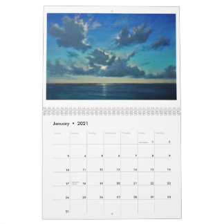 The Tropical Artist 2021 Calendar