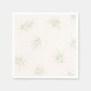The Tropical Imperial Bamboo Garden Wedding Napkin