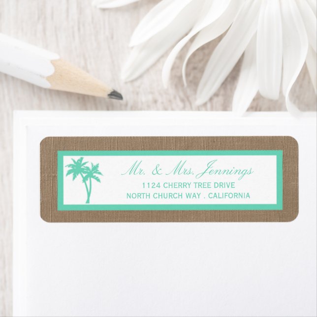 The Tropical Palm Tree Beach Wedding Collection (Insitu)