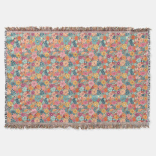 The Tropics Are A Feeling, Not Just A Place Throw Blanket