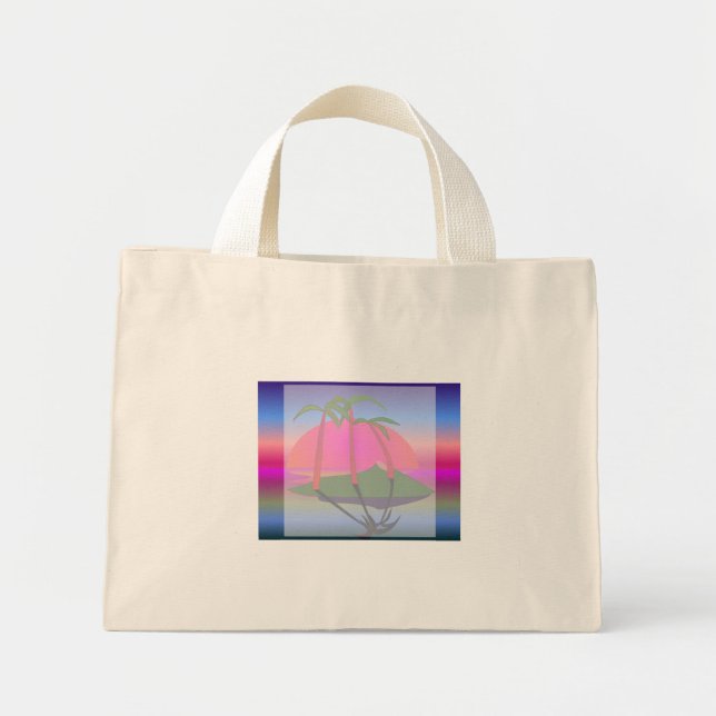 The Tropics - Mini Tote Bag (Front)
