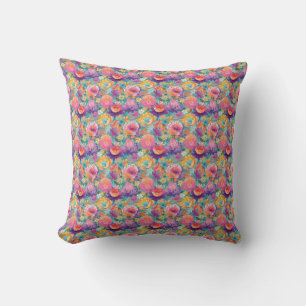 The Tropics Teach You To Go With The Flow Cushion