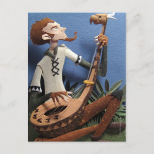 The Troubadour Postcard