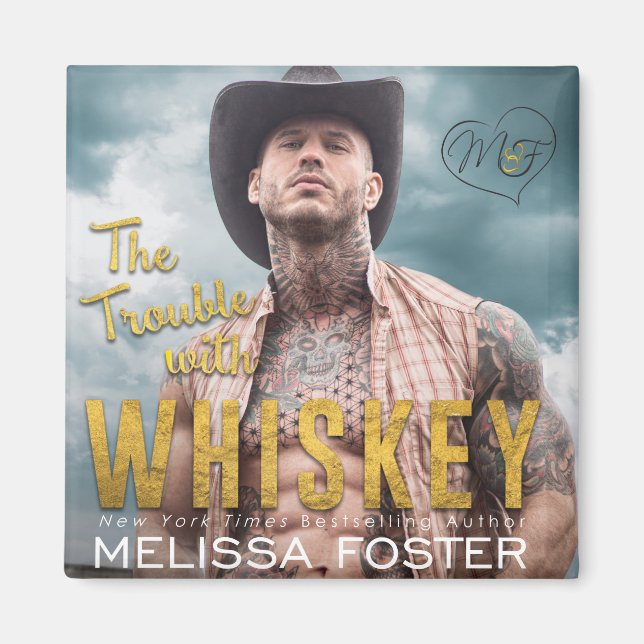 The Trouble with Whiskey Magnet (Front)