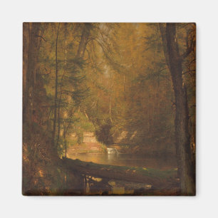 The Trout Pool (1870) Artwork - Magnet