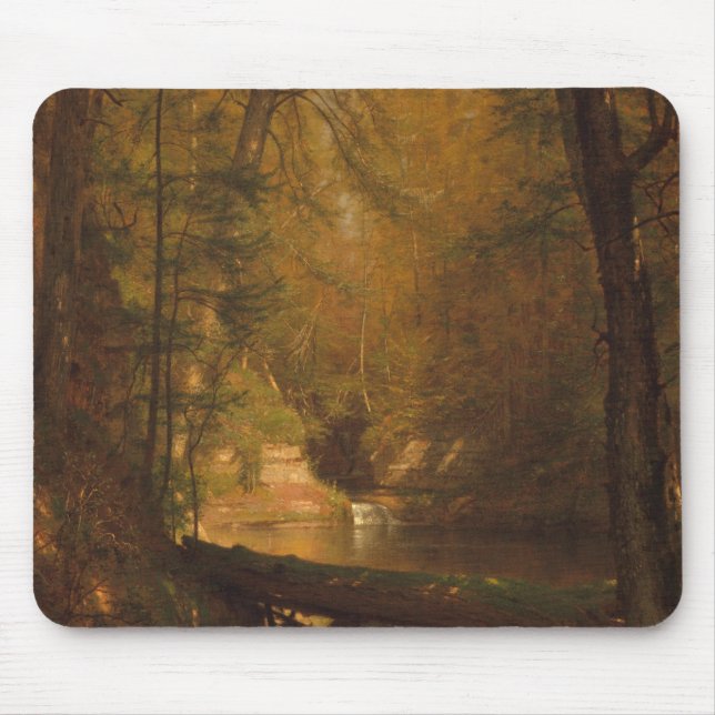 The Trout Pool (1870) Artwork - Mousepad (Front)
