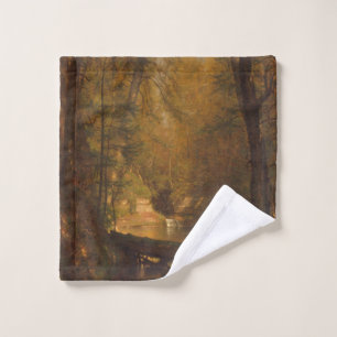 The Trout Pool (1870) Artwork - Wash Cloth