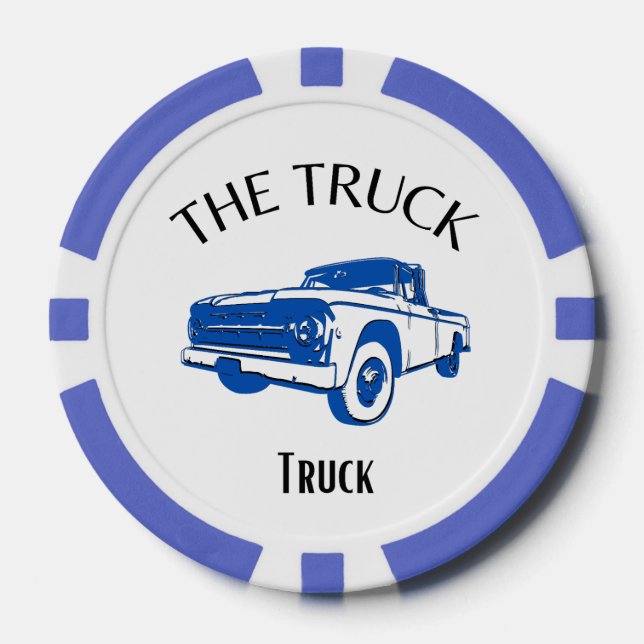 The Truck Poker Chips (Front)