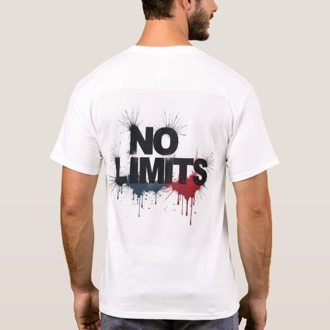 The True Challenge Rises When You Feel Like Give U T-Shirt (Back)