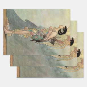 “The True Lover” by Charles Robinson Wrapping Paper Sheet