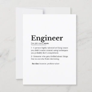 The True Meaning of an Engineer Postcard