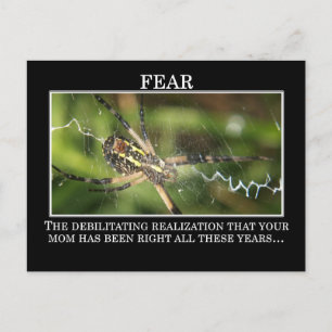 The True Meaning of Fear Postcard