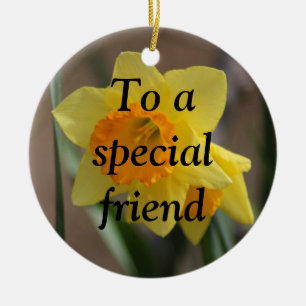 The True Meaning of Friendship (1 Corinthians 13) Ceramic Tree Decoration
