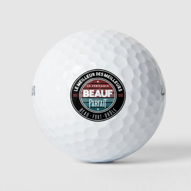 The true perfect beauty golf balls (Front)