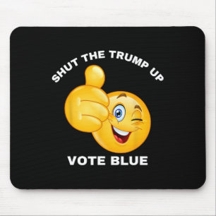 The Trump Up Vote Blue Re-elect Biden President 20 Mouse Mat