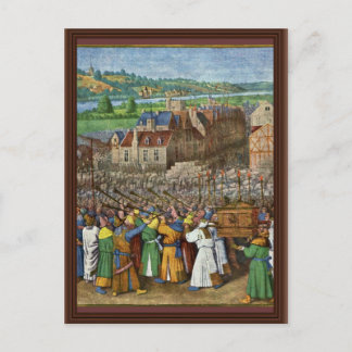 The Trumpets Of Jericho By Fouquet Jean (Best Qual Postcard