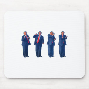 The Trumpty Dance Trump Dancing 4th Of July _1 Mouse Mat
