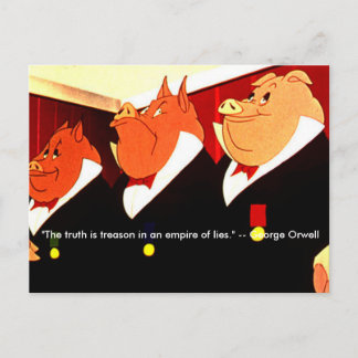 The Truth is Treason Postcard