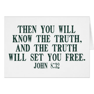The Truth WIll Set You Free