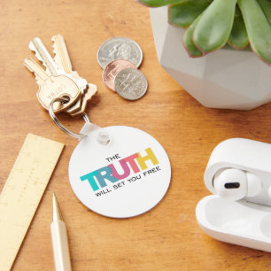 The Truth will set you Free Key Ring
