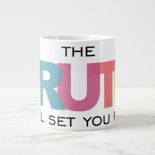 The Truth will set you Free Large Coffee Mug
