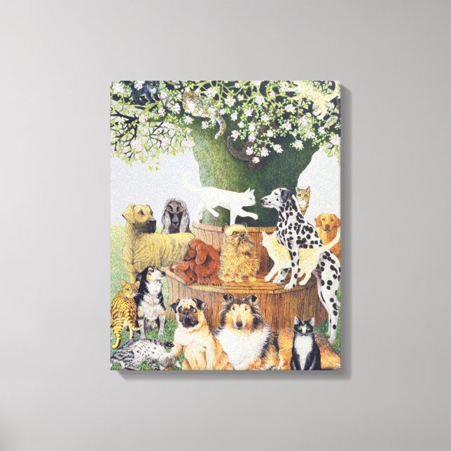 The Trysting tree Canvas Print (Front)