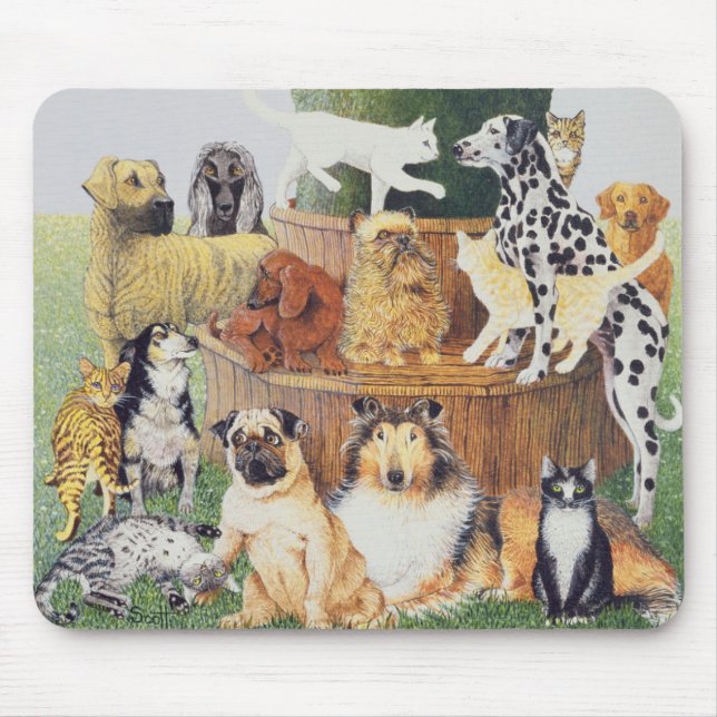 The Trysting tree Mouse Mat (Front)