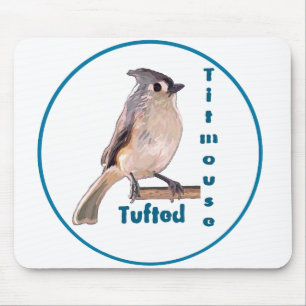 The Tufted Titmouse Mouse Mat