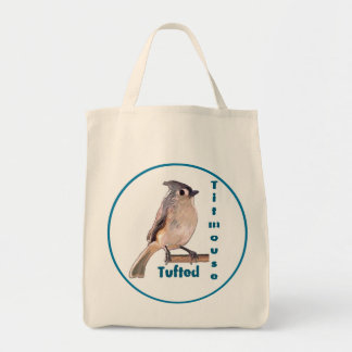 The Tufted Titmouse Tote Bag