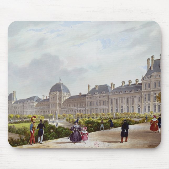 The Tuileries during the Restoration Mouse Mat (Front)