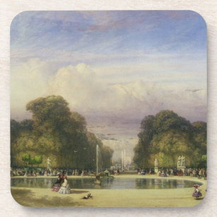The Tuileries Gardens, with the Arc de Triomphe in Coaster