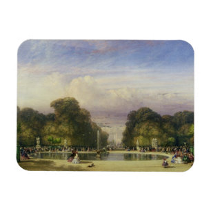 The Tuileries Gardens, with the Arc de Triomphe in Magnet