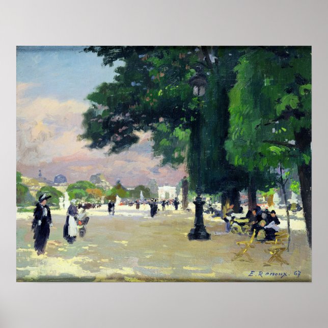 The Tuileries Poster (Front)