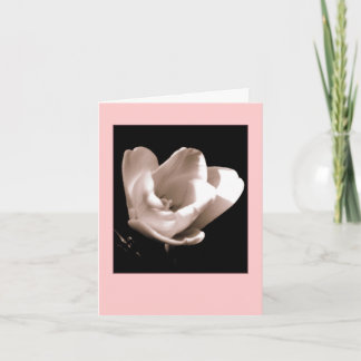 'The Tulip' Blank Note Card