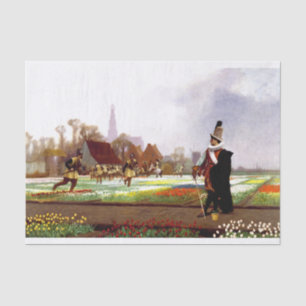 The Tulip Folly Decoupage  Tissue Paper