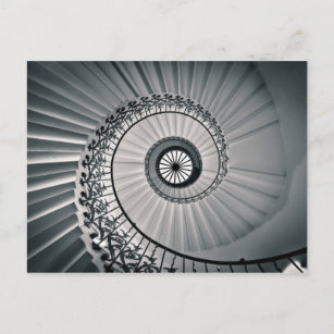 The Tulip Staircase, Greenwich, London Postcard