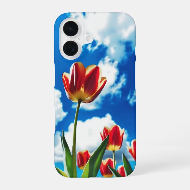 The Tulips iPhone 16 Case (Back)