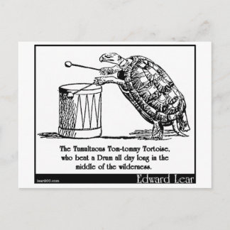 The Tumultuous Tom-tommy Tortoise Postcard
