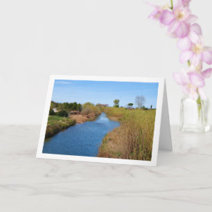 The Turia River at Riba-roja de Túria, Spain Card
